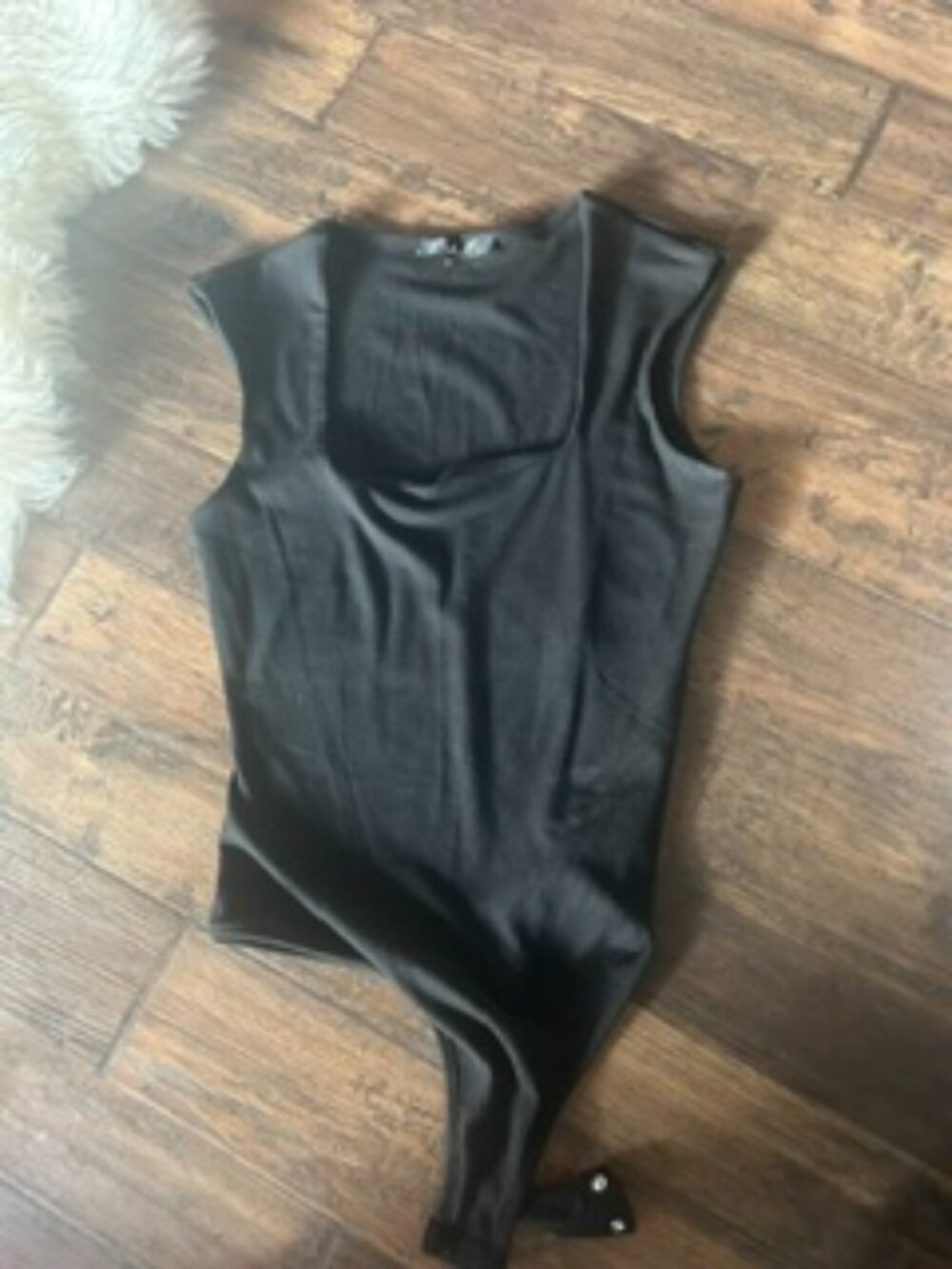 Lulus bodysuit, size medium, black